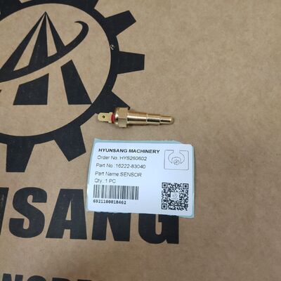 Excavator Parts Water Temperature Sensor 16222-83040 For V1502 V2403 D722 V3600 V3800