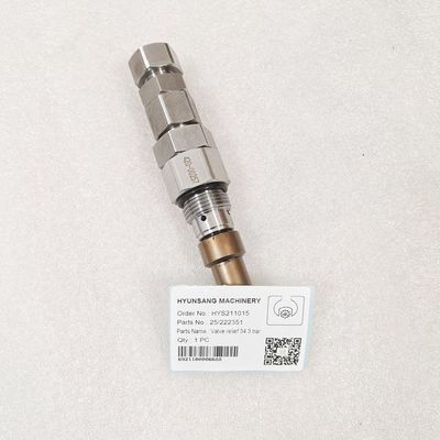 Relief Valve 25222351 YN30V00111F1 21450362 For Excavator JC160