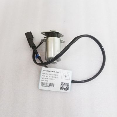  Solenoid 20Y-60-32121 11N6-66090 Excavator Spare Parts For PC200