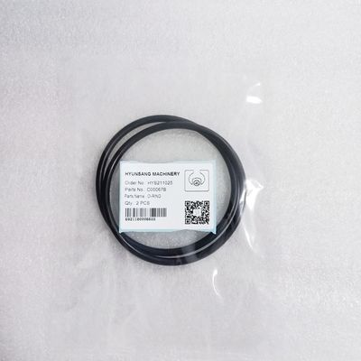 Hyundai O-Ring C00067B 706-75-92310 Excavator Spare Parts For 1300W