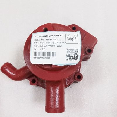 Water Pump for Weifang ZH4100D Excavator Engine Parts VOE22197705