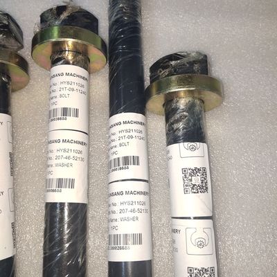 Excavator Parts Bolt 21T-09-11240 And Washer 207-46-52130 Fits Komatsu PC350 PC350HD