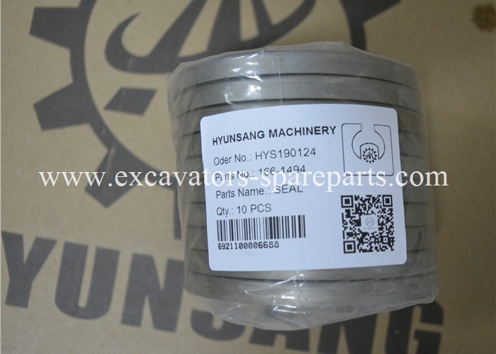 E318D E312E Excavator Seal Kits Lip Seal Types 1661494 166-1495 095 ...