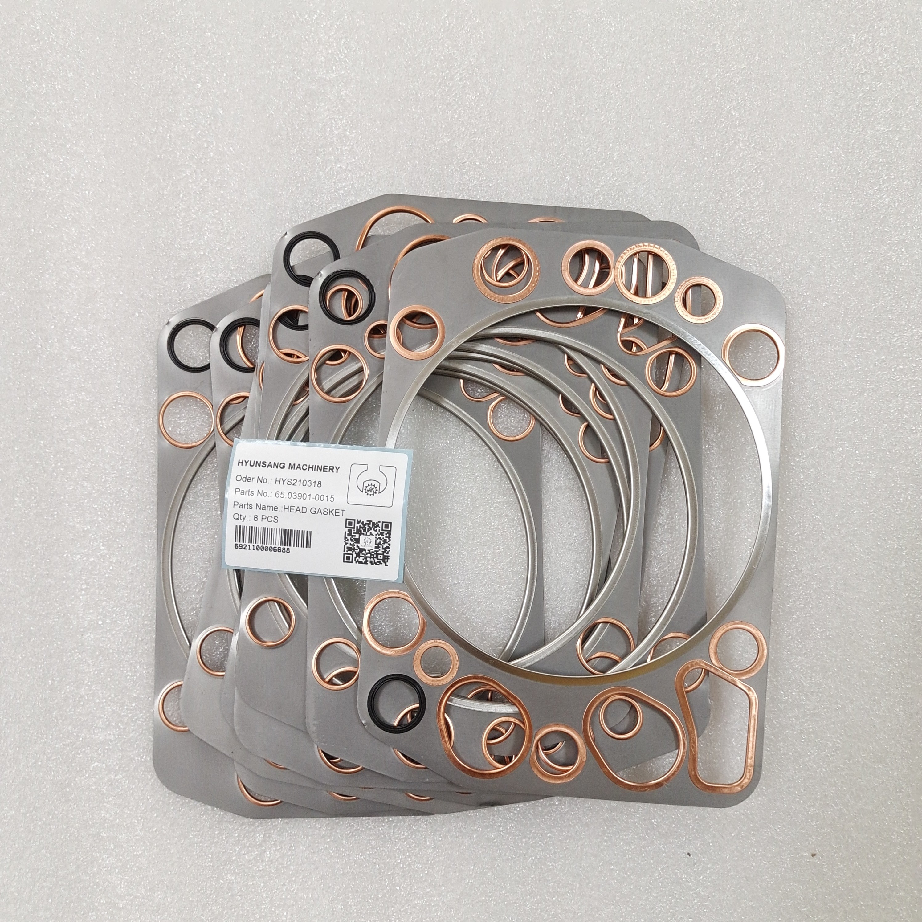 Hydraulic Machinery Parts Head Gasket 65.039010015 65.549010010 65.