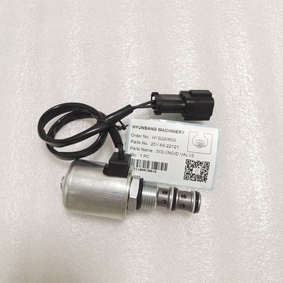 Solenoid Valve Excavator Parts 20Y-60-22121 20Y6022121 For PC200-6 6D95