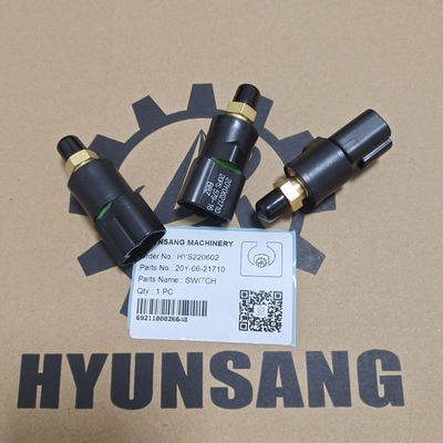 Excavator Parts Pressure Switch 20Y-06-21710 20Y0621710 For PC200-6