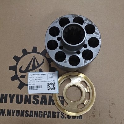 Hyunsang Excavator Parts Cylinder Block Valve Plate 165-3839 1653839 For E312C 312D