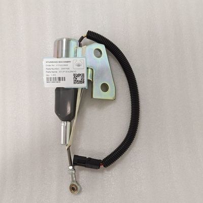 Stop Solenoid 3991168 SA-4941-24 3964628 Excavator Parts For R130 R130-5