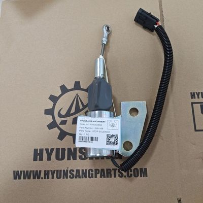 Stop Solenoid 3991168 SA-4941-24 3964628 Excavator Parts For R130 R130-5