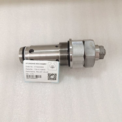 Relief Valve 709-10-52800 709-80-52800 709-10-57800 Excavator Engine Parts For Wa470-3 PC120-5