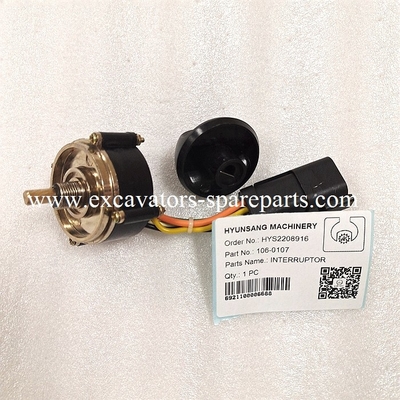 106-0107 Switch Knob Excavator Spare Parts For 311C 325D 330D E320B