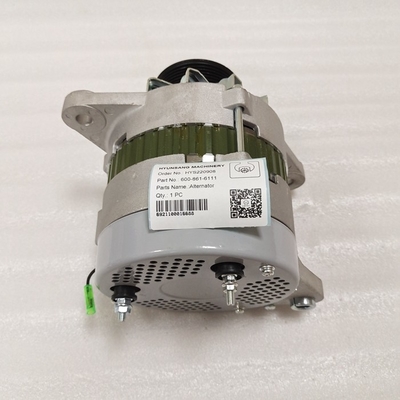 Excavator Engine Parts 600-861-6111 6008616111 600-861-6110 6008616110 Alternator For WA380