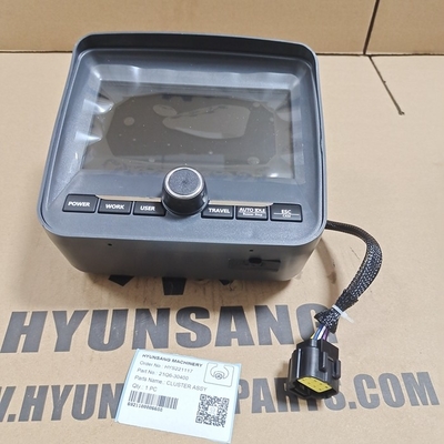 Hyunsang Excavator Parts Cluster Assy 21Q6-30400 21Q6-30104 For R220-9S R210-9