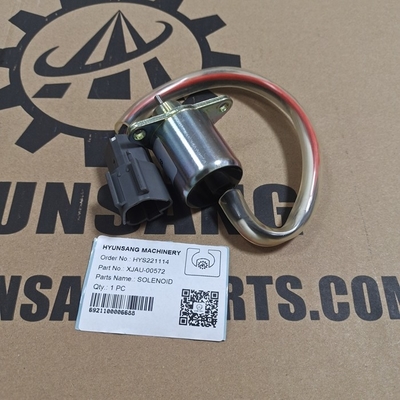 Hyunsang Construction Equipment Excavator Solenoid XJAU-00572 For R80-7