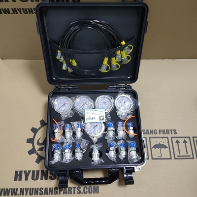 Hydraulic Test Gauge Kit Pressure Gauge Hyunsang Excavator Parts