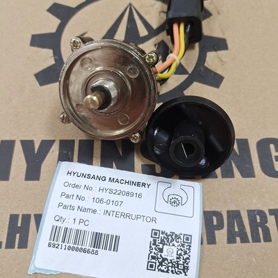 Excavator Parts Rotary Switch Interruptor 106-0107 1060107 For 311C 312C 314C 315C