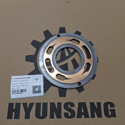 Hyunsang Excavator Parts Valve Plate 39KB-11270 11K9-40430 For R290LC7A HX330L