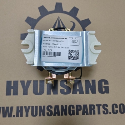 Hyunsang Parts Excavator Parts Relay Battery 2544-9024 25449024 0808830000 For DD80 DL160 DL200