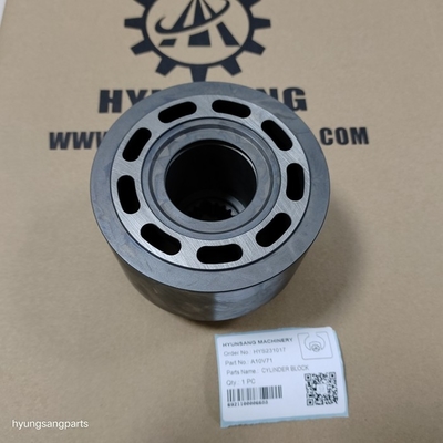 Hyunsang Excavator Spare Parts Cylinder Block A10V71 A10V45 A10V16