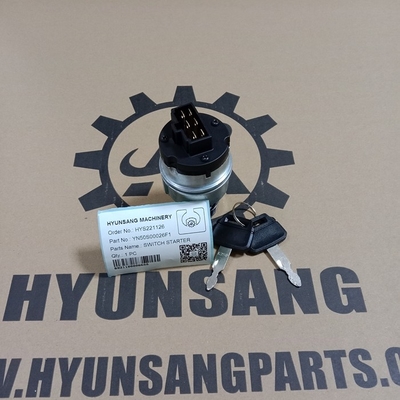 Excavator Parts Ignition Switch YN50S00026F1 YN50S00002F1 For SK210-8 SK210-9 SK260-9
