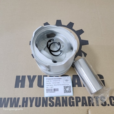 Hyunsang Excavator Spare Parts Ring Piston + Piston Pin 1121211460 112-12-11460 For ZX200LC-HHE ZX210-AMS ZX210-HCME