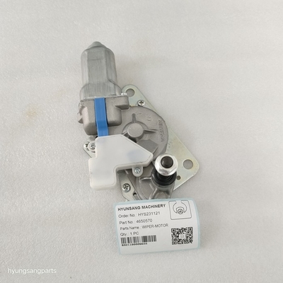 Hyunsang Excavator Spare Parts Wiper Motor 4650570 46-505-70 For ZX170W-3DARUMA ZX180LC-3 ZX180LC-3-AMS