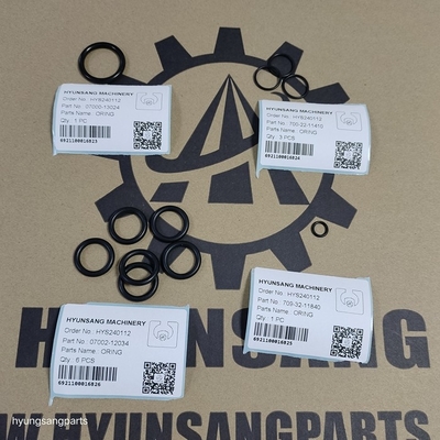 Komatsu Pc200 Parts O Ring 07000-13024 700-22-11410 07002-12034 709-32-11840 07002-12434