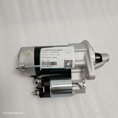 Hyunsang Engine Parts Starter Motor YM119717-77010 YM11971777010 For 3TNV76 3TNV80