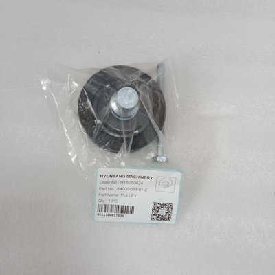 Excavator Engine Parts Pulley A4700-511-01-2 For Hyundai Excavator R110 R140LC R450LC R140W