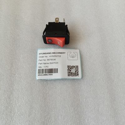 Hyunsang Excavator Parts SWITCH 6676536 For Bobcat 751 753 763 773