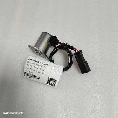 Hyunsang Excavator Parts Solenoid 702-21-56241 For  D31EX, D31PX, D37EX, D37PX