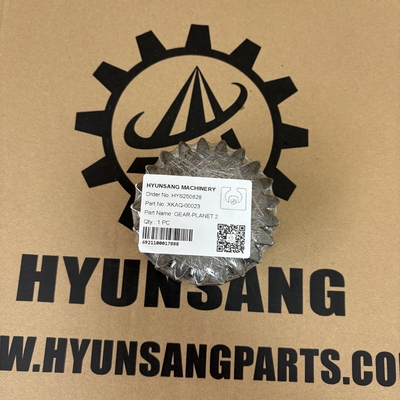 Excavator Parts GEAR XKAQ-00023 For HX160L HX180L R160LC7 R160LC7A