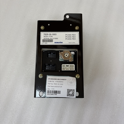 Excavator Parts 7835-16-1003 Monitor Display Panel for Komatsu Excavator PC300-7E0 PC400-7E0