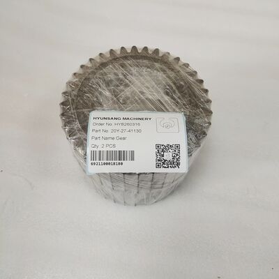 Hyunsang Excavator Parts Gear 20Y-27-41130 20Y2741130 22U-26-21530 22U-26-21510 for PC160 PC180