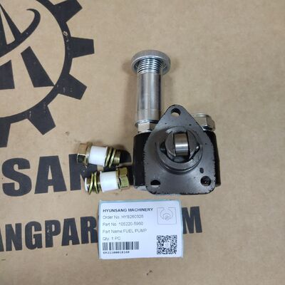 Excavator Parts Fuel Pump 105220-5960 For PC200-6 PC200-7 PC210-6