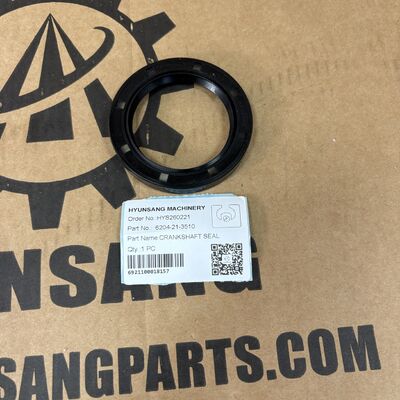Excavator Engine Front Crankshaft Oil Seal 6204-21-3510 For 3D95S 4D95L SAA4D95LE