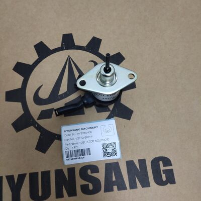 Excavator Parts Fuel Stop Solenoid 1G772-60012 1G772-60014  For V3300 V3600