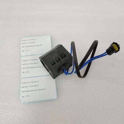Hyunsang Machinery Parts 1.519-00001 Solenoid Valve Coil For DX225