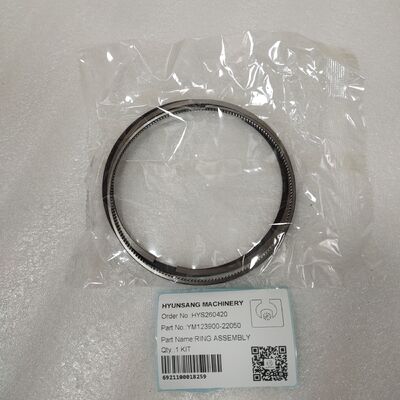 Excavator Parts Piston Ring YM123900-22050 For 4TNV106 4TNE106 Engine