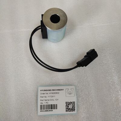 Excavator Parts Solenoid Coil 1172911 For 416C 420D 424D 426C 428C 430D 432D