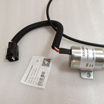 XKAL-00016 11N6-66090 24V Shut Off Solenoid Assy For Hyundai Excavator R210LC-7H