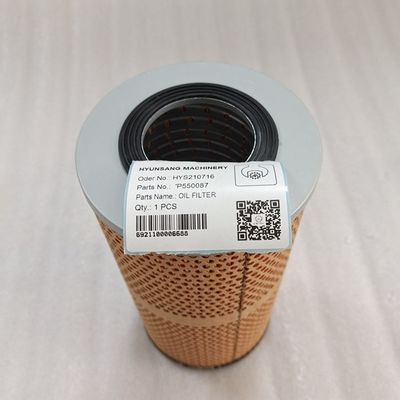 Excavator Parts Oil Filter P550087 3223155 1R1804 For E110B E120B