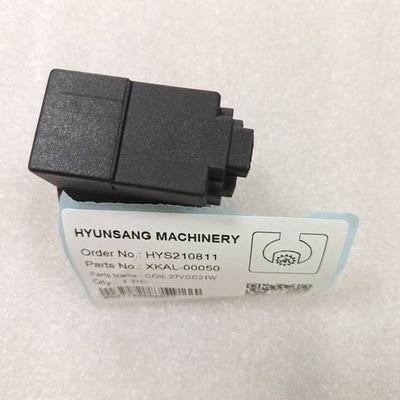 Coil 27VDC21W XKAL-00050 39Q6-42130 11N6-90850 Excavator Parts Fits HX520L R125LCR-9A