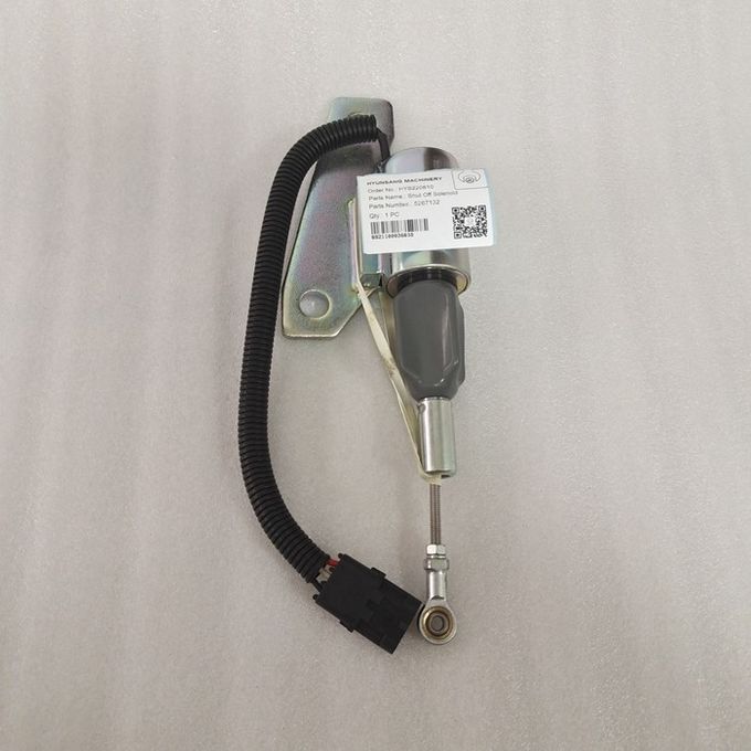 Diesel Parts Fuel Pump Shut Off Solenoid Valve 5267132 24V For Cummins 6BT